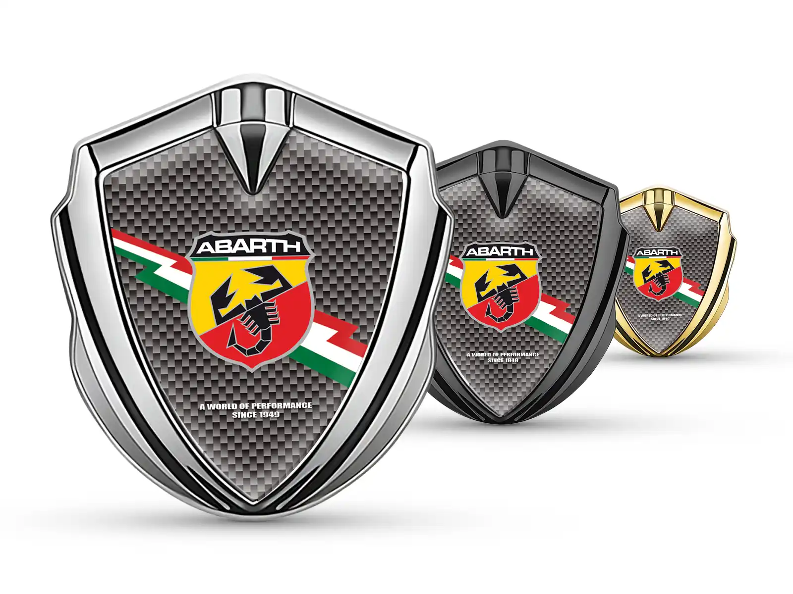 Fiat Abarth Emblem Fender Abzeichen Langlebiges Schickes Design